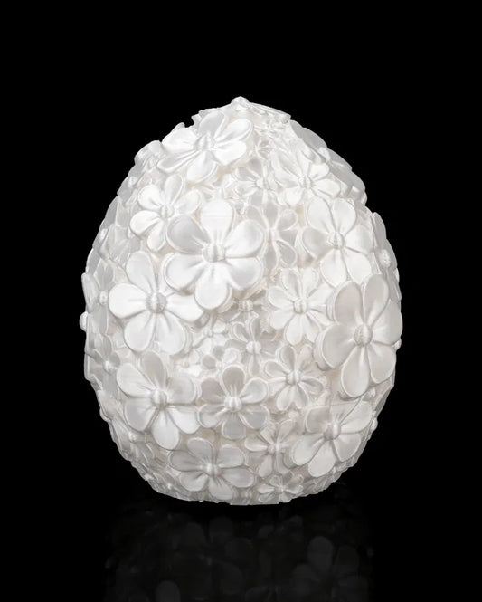 Daisy Bloom – Container Decorativo em Formato de Ovo Floral