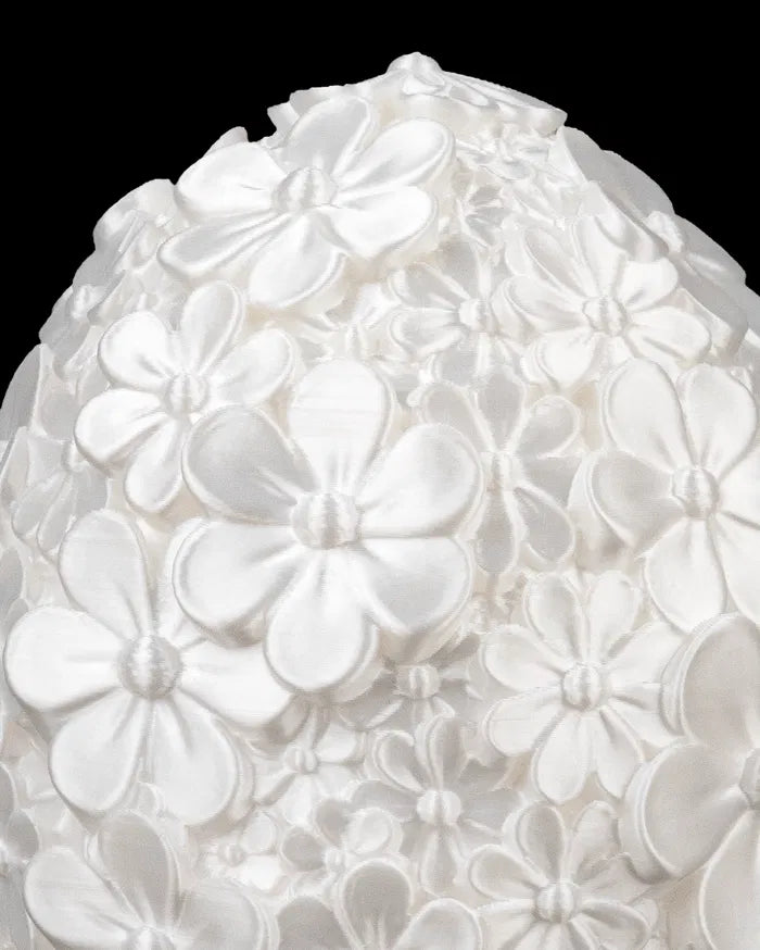 Daisy Bloom – Container Decorativo em Formato de Ovo Floral