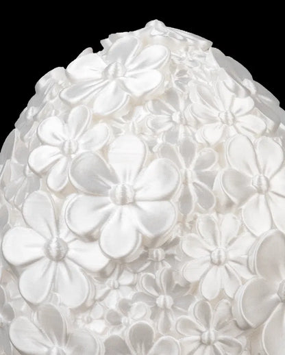 Daisy Bloom – Container Decorativo em Formato de Ovo Floral
