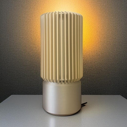 Luminária de Mesa Ripada